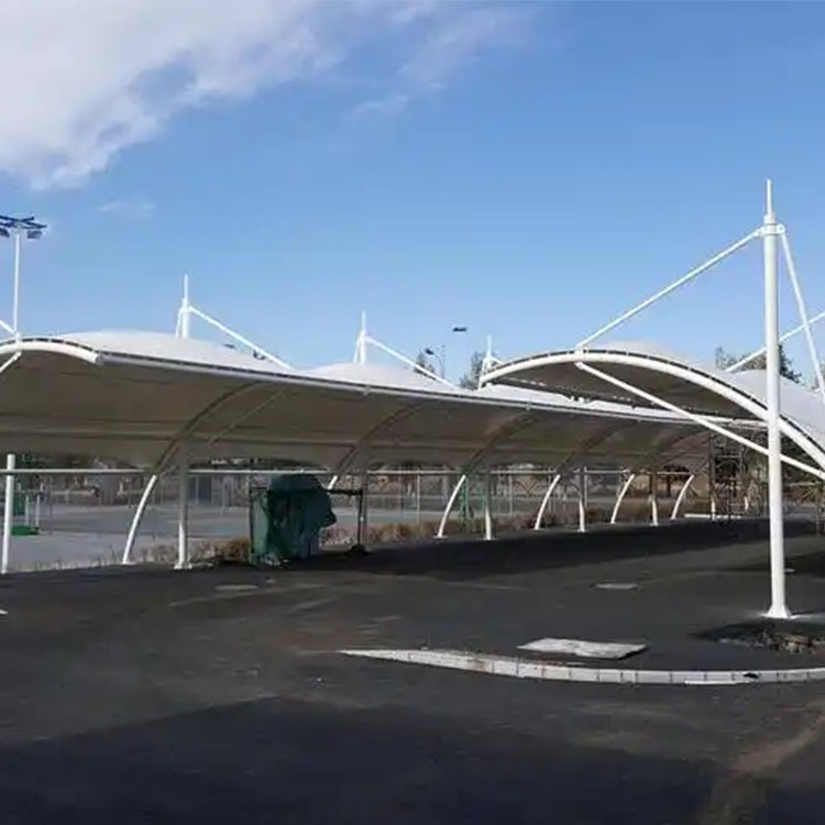 合山市膜结构电动车棚