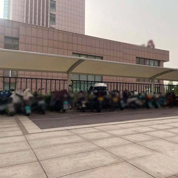 合山市膜结构电动车棚