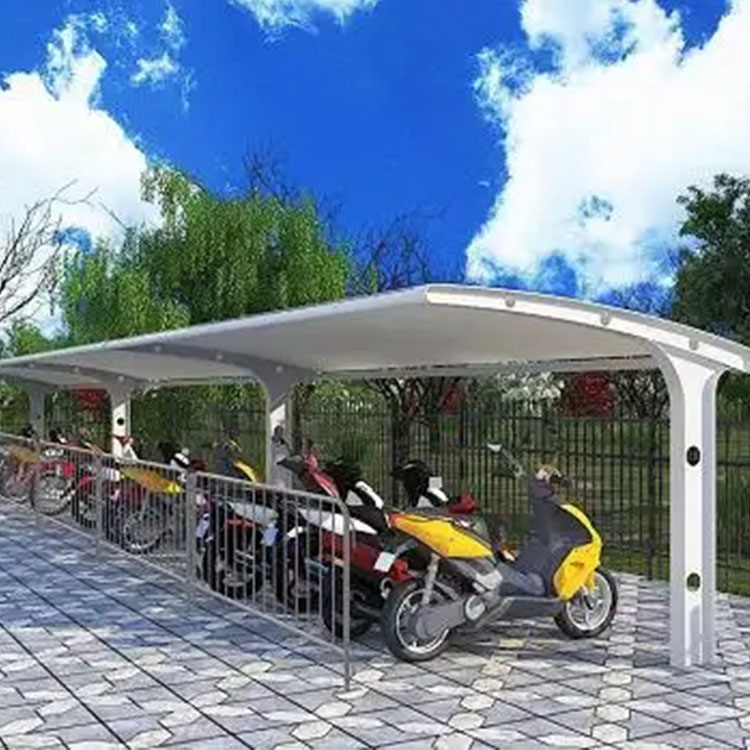 合山市膜结构电动车棚